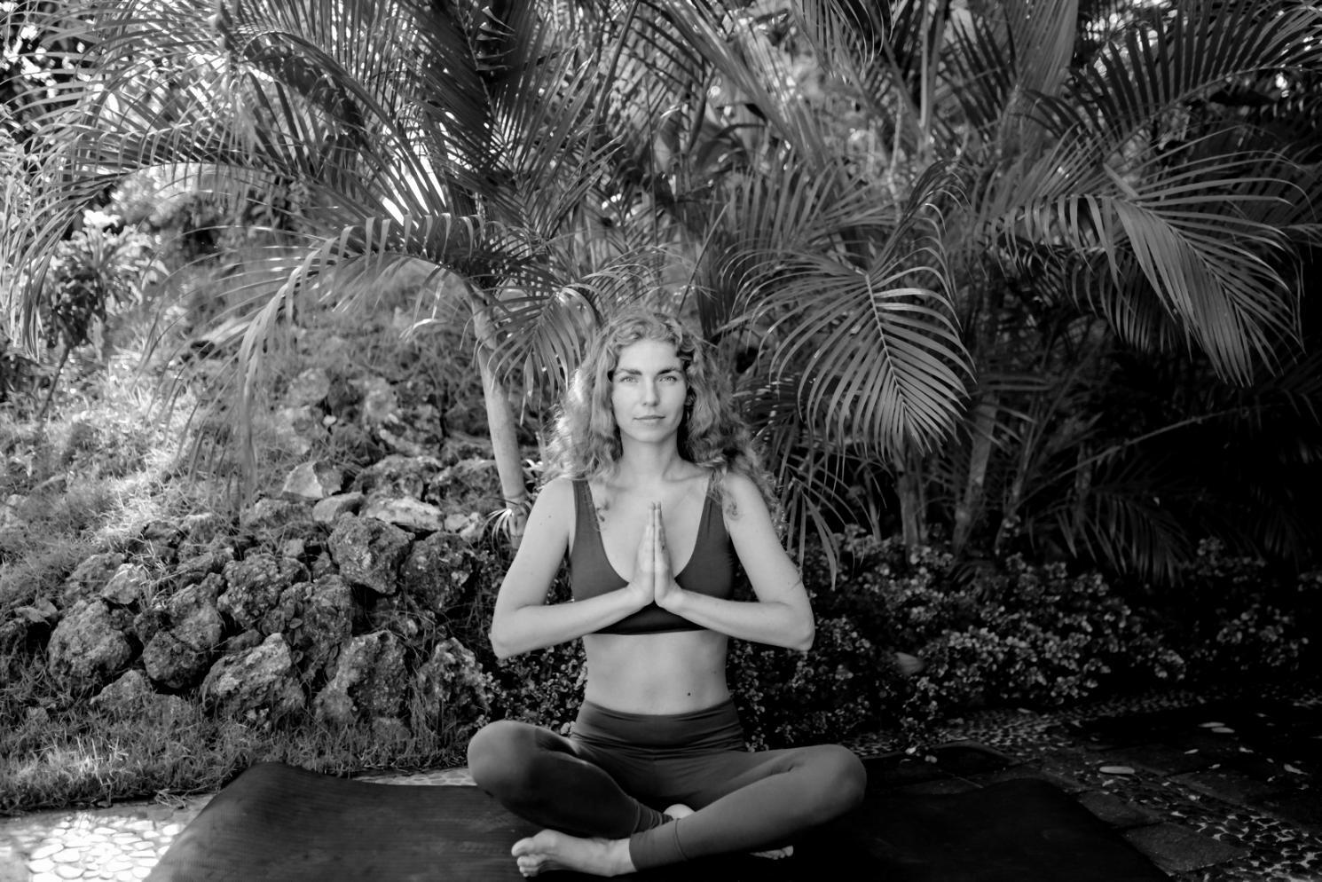 Yoga wellness practice environment